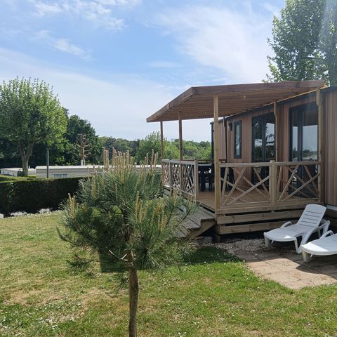 Mobilheim 6 personen - Premium 40m² - 3 Schlafzimmer - 2 Bäder