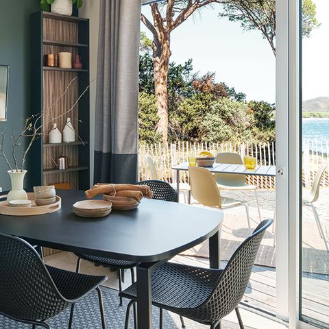 Mobilheim 6 Personen - NEW// Villa de la Rance Prestige 40m² - 3 Schlafzimmer - 2 Badezimmer - Pool - Überdachte Terrasse