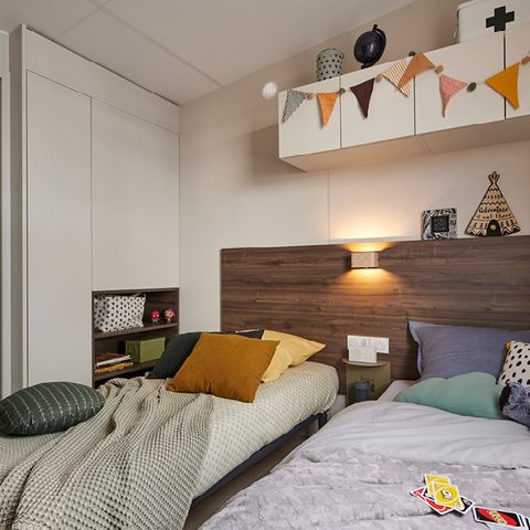 Mobilheim 4 Personen - NEW// Villa de la Rance Prestige 36m² - 2 Schlafzimmer - 2 Bäder - SPA - Überdachte Terrasse