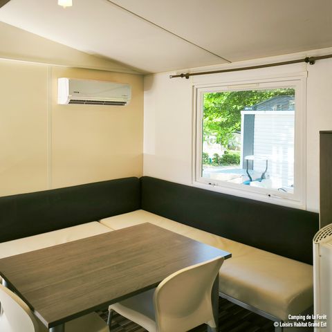 Mobilheim 4 Personen - Komfort 32m² - 2 Zimmer + Terrasse + TV + Klim -