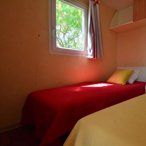 Mobilheim 4 Personen - FLORES 31m² - 2 Zimmer + Terrasse