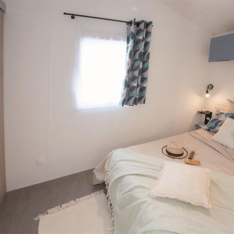 Mobilheim 4 personen - IBIZA 27m² - 2 Schlafzimmer - Überdachte Terrasse