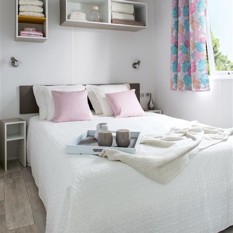 Mobilheim 6 personen - BAHAMAS 34m² - 3 Schlafzimmer - Nicht überdachte Terrasse