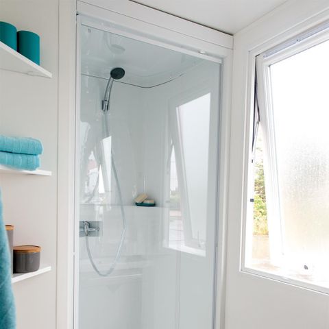 Mobilheim 6 personen - BAHAMAS CONFORT 34m² - 3 Schlafzimmer - Überdachte Terrasse - Geschirrspülmaschine