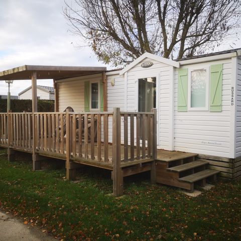 Mobilheim 4 Personen - OPHEA TC - 2 Schlafzimmer + Terrasse