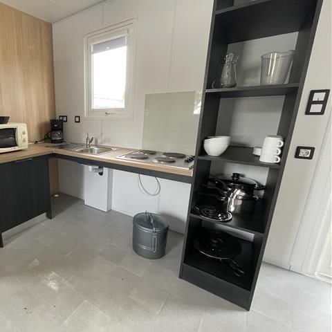 Mobilheim 4 Personen - Mobilheim PMR - 2 Zimmer + überdachte Terrasse