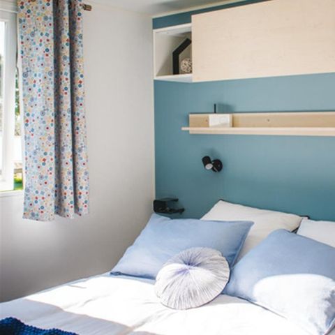 Mobilheim 8 Personen - SMALA 38m² - 4 Schlafzimmer + überdachte Terrasse