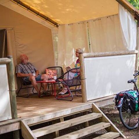 Safarizelt 4 Personen - Maassai Lodge - 2 Schlafzimmer 4