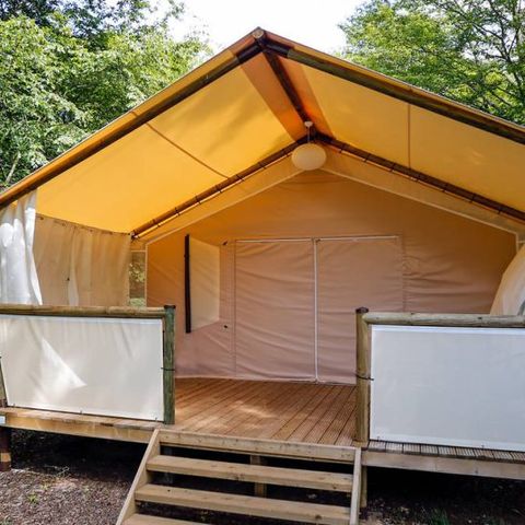 Safarizelt 4 Personen - Maassai Lodge - 2 Schlafzimmer 4