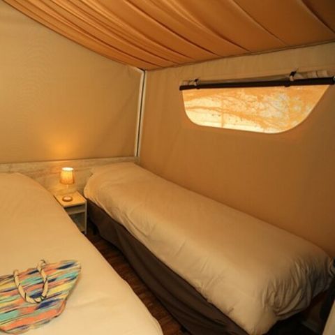 Safarizelt 4 Personen - Maassai Lodge - 2 Schlafzimmer 4