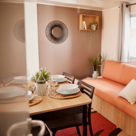 Mobilheim 6 Personen - Komfort + 3 Zimmer 6 Personen