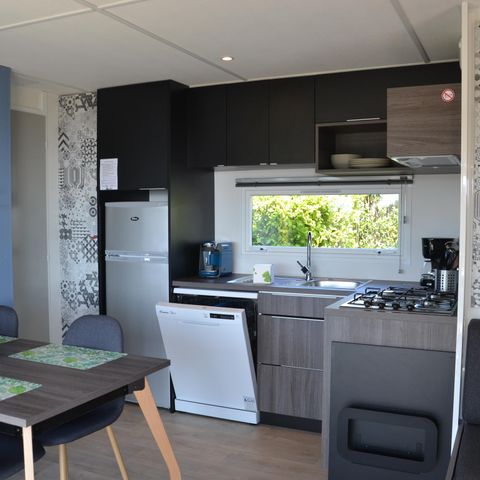 Mobilheim 4 personen - PRESTIGE Außergewöhnlicher MEERESBLICK!