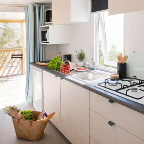 Mobilheim 4 Personen - LOGGIA 23m²