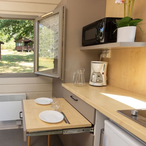 Chalet 2 Personen - Chalet Mini (ohne Sanitäranlagen)