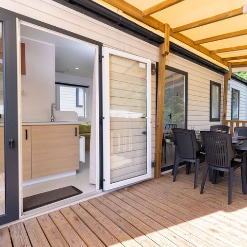 Mobilheim 6 Personen - Komfort - 3 Zimmer