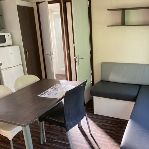 Mobilheim 2 Personen - 08-Mobilheim Confort 32m2 (2 Schlafz. - 2/6 Pers.) + TV + Klimaanlage - Preis für 2 Personen