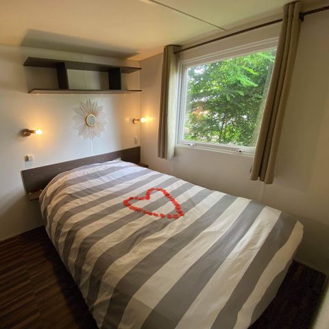 Bungalow 2 Personen - 11-Bungalow Les Croisettes 30m2 (2Sch - 2/6Pers) + Jaccuzzi + gemachte Betten + Handtuch + Getränkekit - Preis für 2 Personen