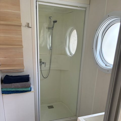 Bungalow 2 Personen - 15-Bungalow Grand Marais 32m2 (2Sch - 2/6Pers.) + Jaccuzzi + gemachte Betten + Handtuch + Getränkekit - Preis für 2 Personen