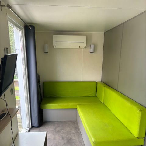 Bungalow 2 Personen - 15-Bungalow Grand Marais 32m2 (2Sch - 2/6Pers.) + Jaccuzzi + gemachte Betten + Handtuch + Getränkekit - Preis für 2 Personen