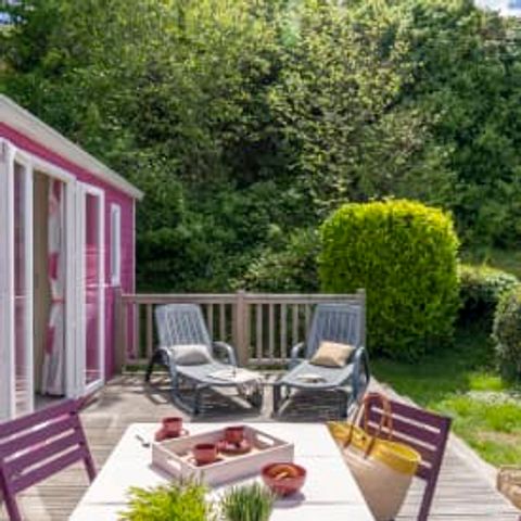 Mobilheim 4 Personen - Cottage Family 4p 2ch Premium