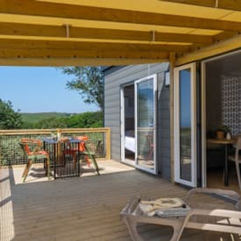 Mobilheim 4 Personen - Cottage 4p 2ch **** Meerblick