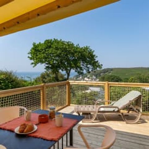 Mobilheim 6 Personen - Cottage 6p 3ch **** Meerblick