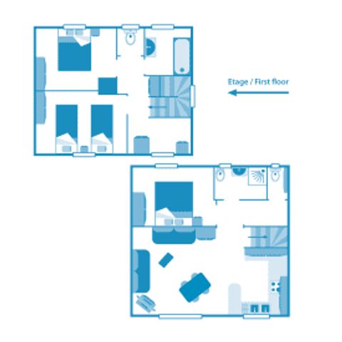 Villa 6 Personen - Villa 6p 3Zi exklusiver Meerblick