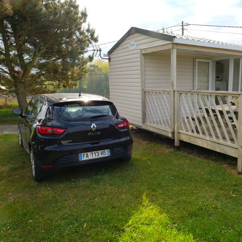 Mobilheim 4 Personen - Mobilheim Komfort - 25 m² - 2 Zimmer mit Meerblick