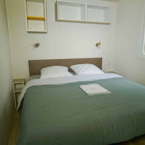 Mobilheim 4 Personen - Mobilheim Komfort - 25 m² - 2 Zimmer mit Meerblick