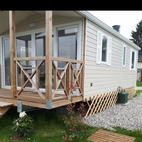 Mobilheim 4 Personen - Comfort TV - 2 Zimmer + Terrasse -