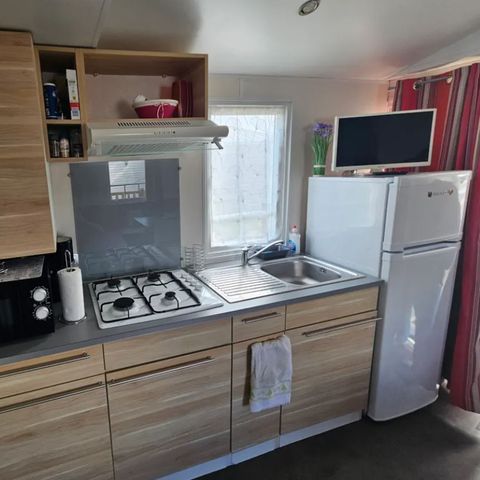 Mobilheim 4 Personen - 2 Schlafzimmer - TV