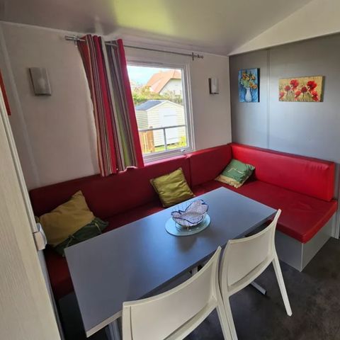 Mobilheim 4 Personen - 2 Schlafzimmer - TV