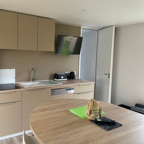 Mobilheim 6 Personen - Premium 3 Schlafzimmer 2 Badezimmer 6 Pers.