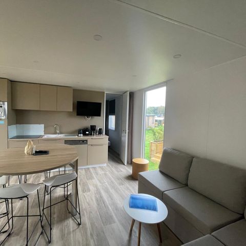 Mobilheim 6 Personen - Premium 3 Schlafzimmer 2 Badezimmer 6 Pers.