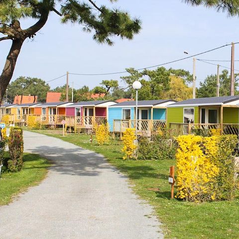 Mobilheim 4 Personen - MOBIL HOME CONFORT DIM Gasplatte Kühlschrank Geschirr Fernseher