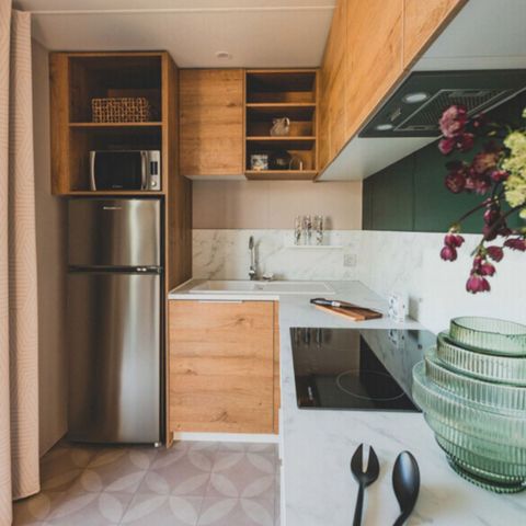 Mobilheim 4 Personen - Komfort Plus 2 Schlafzimmer