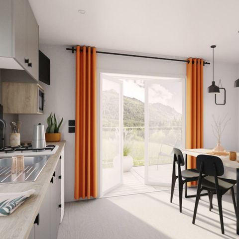 Mobilheim 4 Personen - Komfort 2 Zimmer