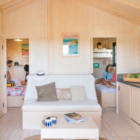 AUßERGEWÖHNLICHE UNTERKUNFT 5 Personen - LODGE