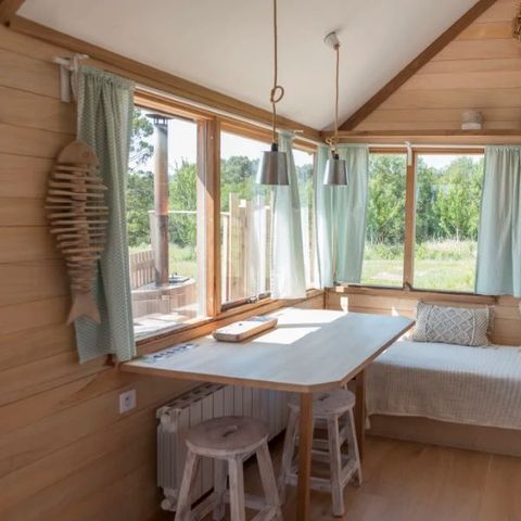 Chalet 4 Personen - SPA-Hütte am Wasser