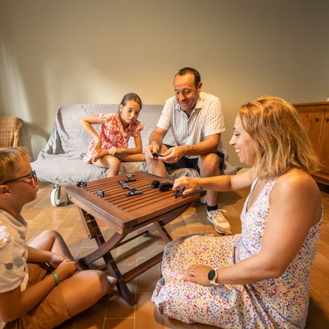 LANDHAUS 6 Personen - Ferienhaus 2 Schlafzimmer mit Klimaanlage