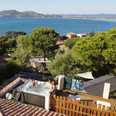 Apartement 5 Personen - Apartment Bellevue - Meerblick - Privater Jacuzzi - Klimaanlage und TV