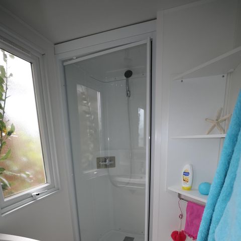 Mobilheim 5 Personen - Mobilheim Azur Sérénité 24m² - Privater Jacuzzi - 3 Zimmer - 2 Schlafzimmer - Klimaanlage