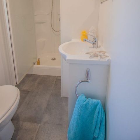 Mobilheim 4 Personen - Mobilheim Provence Sérénité 25 m² - Privater Jacuzzi - 3 Zimmer - 2 Schlafzimmer - Klimaanlage