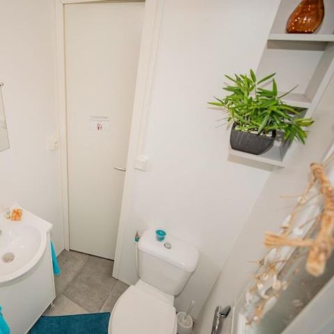 Mobilheim 4 Personen - Mobilheim Provence Sérénité 25 m² - Privater Jacuzzi - 3 Zimmer - 2 Schlafzimmer - Klimaanlage