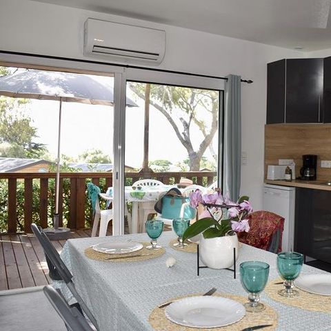 Apartement 5 Personen - Apartment Eucalyptus 30 m² - 3 Zimmer - 2 Schlafzimmer - Klimaanlage und TV
