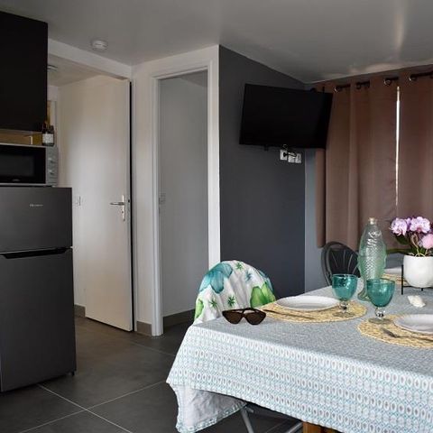 Apartement 4 Personen - Apartment Eucalyptus 30 m² - 3 Zimmer - 2 Schlafzimmer - Klimaanlage und TV