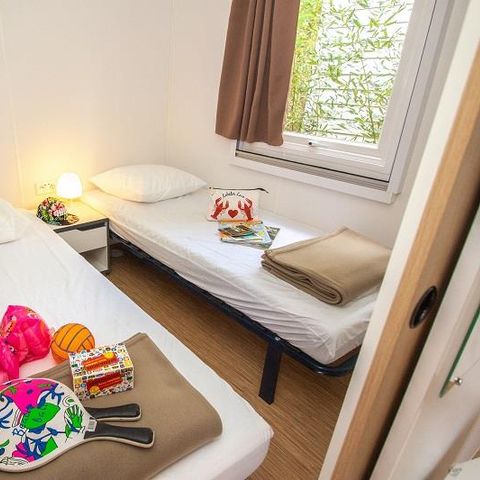 Mobilheim 4 Personen - Mobilheim Provence Sérénité 25 m² - 3 Zimmer - 2 Schlafzimmer - Klimaanlage