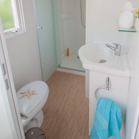 Mobilheim 4 Personen - Mobilheim Provence Sérénité 25 m² - 3 Zimmer - 2 Schlafzimmer - Klimaanlage