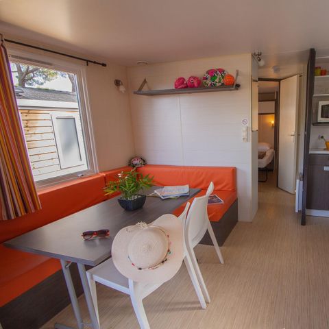 Mobilheim 5 Personen - Mobilheim Marina Sérénité 22 m² - 3 Zimmer - 2 Schlafzimmer - Klimaanlage