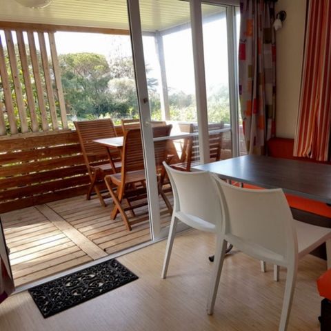 Mobilheim 5 Personen - Mobilheim Marina Sérénité 22 m² - 3 Zimmer - 2 Schlafzimmer - Klimaanlage